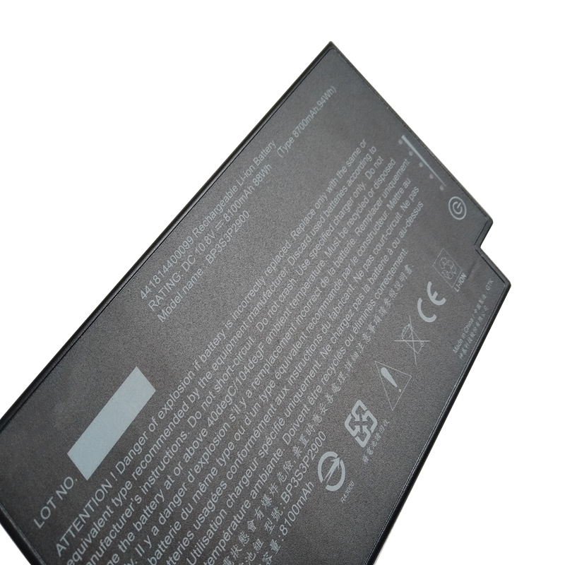 8100mAh 88Wh Media Bay Bateria Getac BP3S3P2900