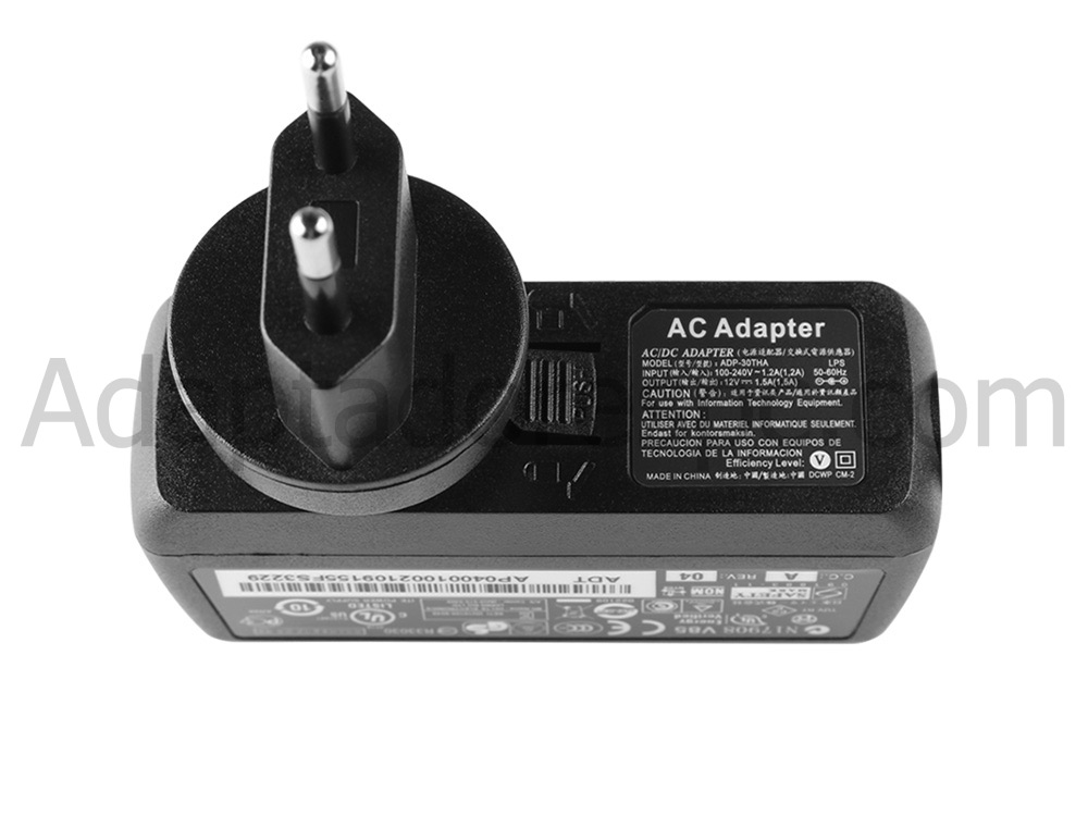 18W HP 735978-008 741855-009 AC Adaptador Carregador