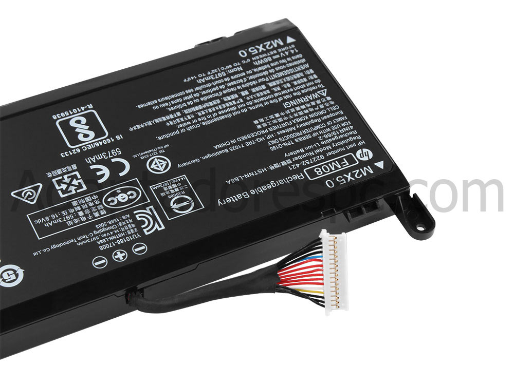 Original Bateria HP Omen 17-an006nk 17-an008nm 17-an023ng 5973mAh 86Wh