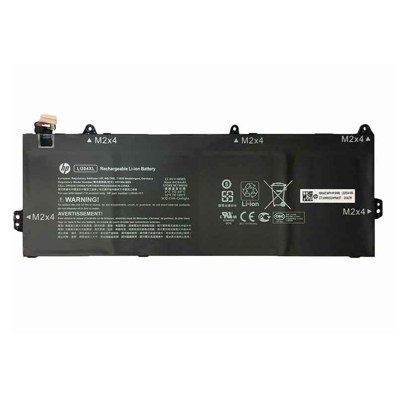 Original Bateria HP LG04XL LG04068XL 4416mAh 68Wh