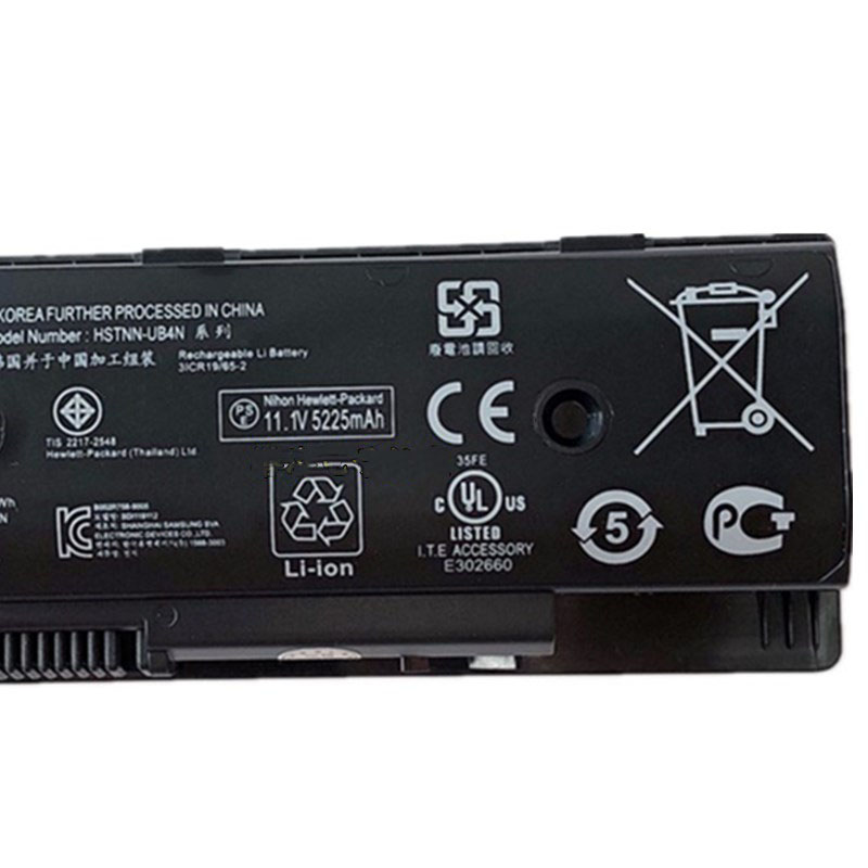 Original Bateria HP 710416-001 710417-001 5225mAh 62Wh