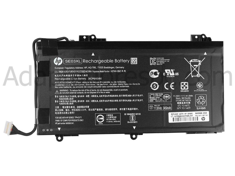 41.5Wh Original Bateria HP Pavilion 14-al001nia 14-al044tx