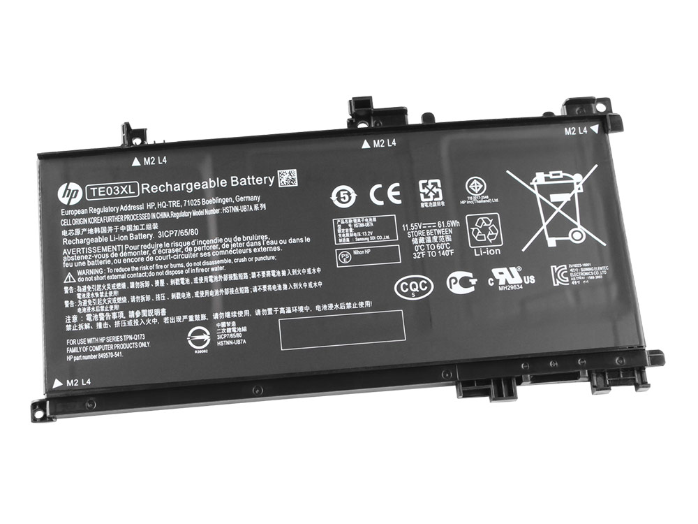 Original Bateria HP Omen 15-ax002np 15-ax020ur 5150mAh 61.6Wh