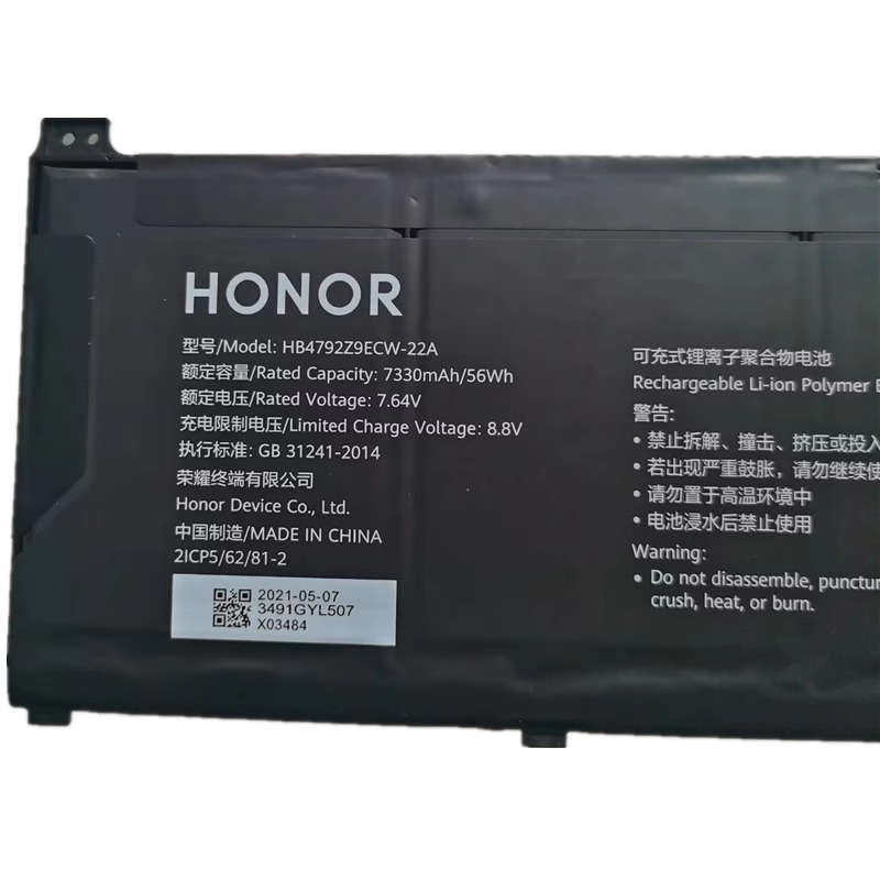 Original Bateria Honor NDR-WFH9HN NMH-WFQ9HN 7330mAh 56Wh