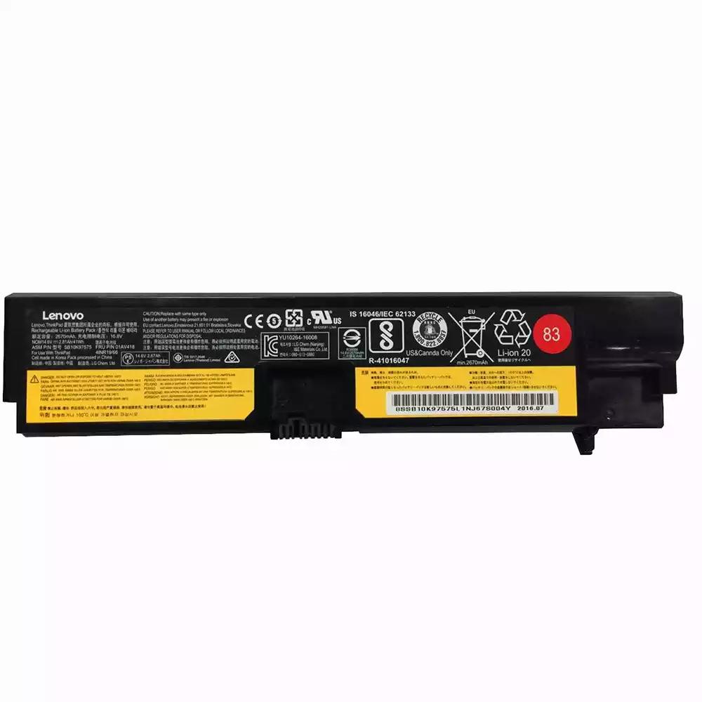 Original 2800mAh 41Wh Bateria Lenovo ThinkPad E570 20H5006VGE