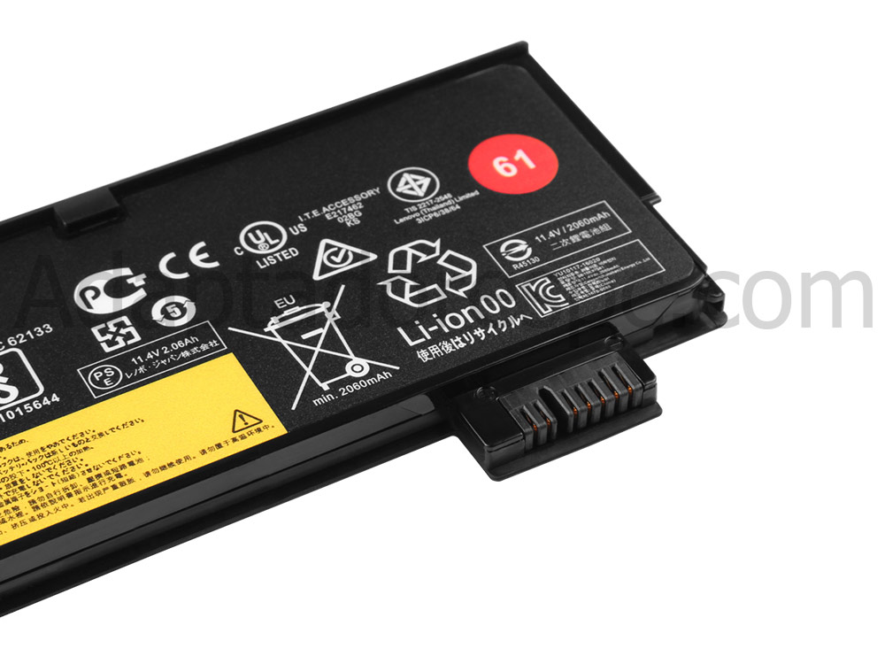 Original 2100mAh 24Wh Bateria Lenovo ThinkPad T470 20JN