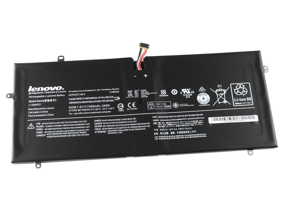 54Whr Lenovo 121500156 L12M4P21 Original Bateria