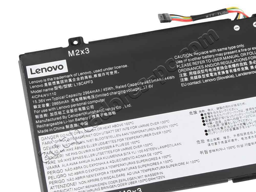 Original 2964mAh 45Wh Bateria Lenovo ideapad C340-14API 81N60038GE