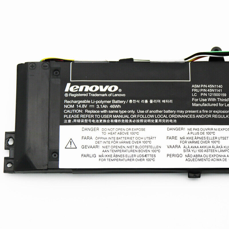 46Whr Lenovo 121500158 45N1140 45N1138 45N1139 Original Bateria