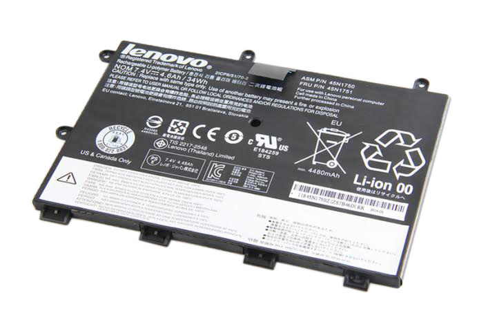 34Whr Lenovo 45N1749 45N1750 Original Bateria  Clique na imagem para fechar