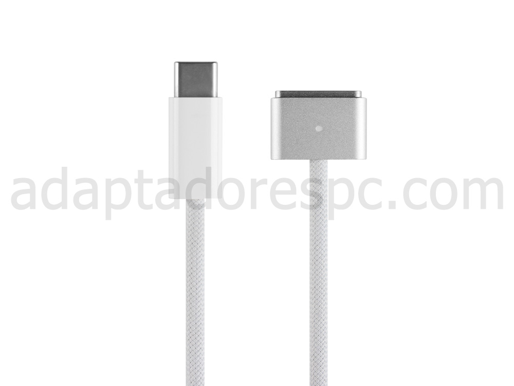 Cabo USB-C para MagSafe 3 para Apple MacBook Air (13-inch, M3, 2024) MRXP3xx/A