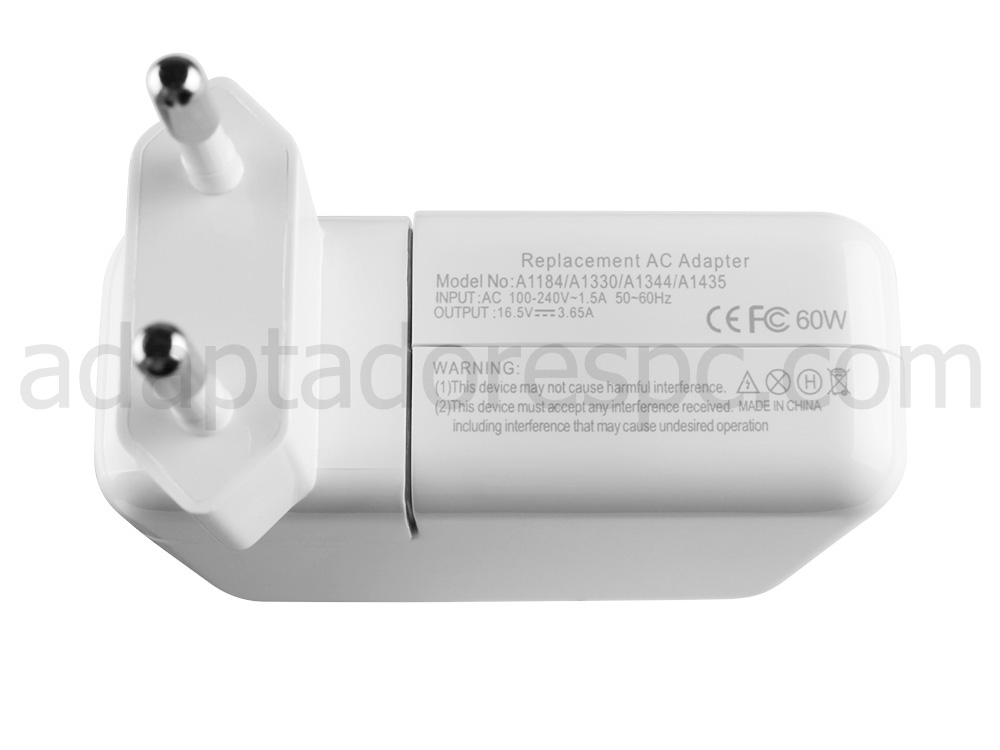 60W Adaptador AC Carregador Apple MacBook Pro 13 Finales de 2011