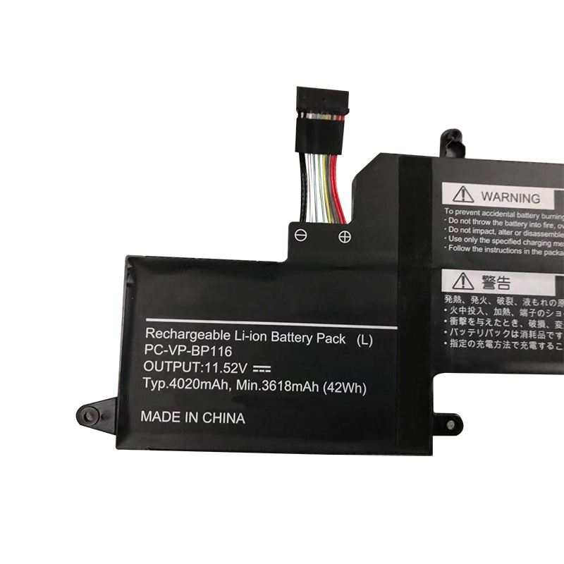 Novo NEC 3ICP4/48/76-2 NEC 4ICP4/48/76 3618mAh 42Wh 4-Células bateria para computador portátil