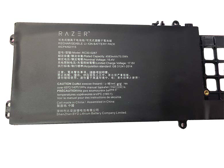 Original Bateria Razer 4ICP4/62/115 RC30-0287 4583mAh 70.5Wh