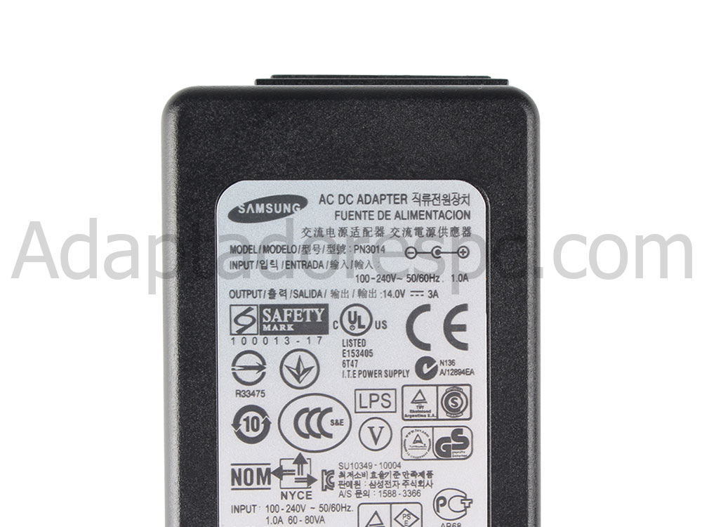 15W Adaptador AC Carregador Samsung BN44-00590A + Cabo