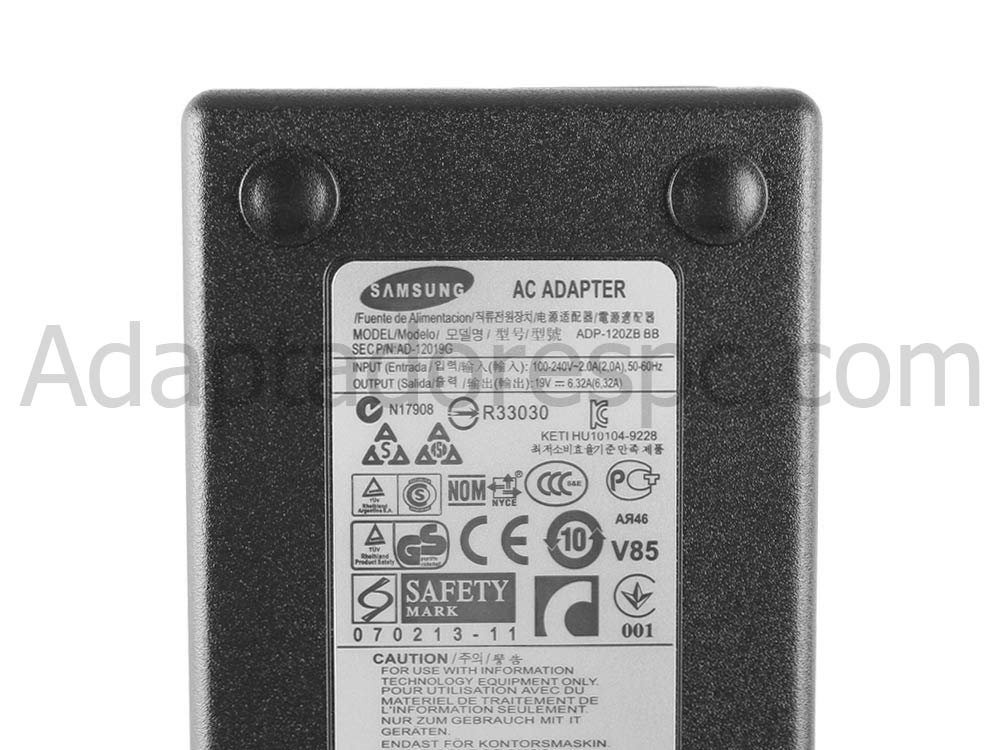 Adaptador AC Carregador Original Samsung AA-PA2N120 120W + Cabo