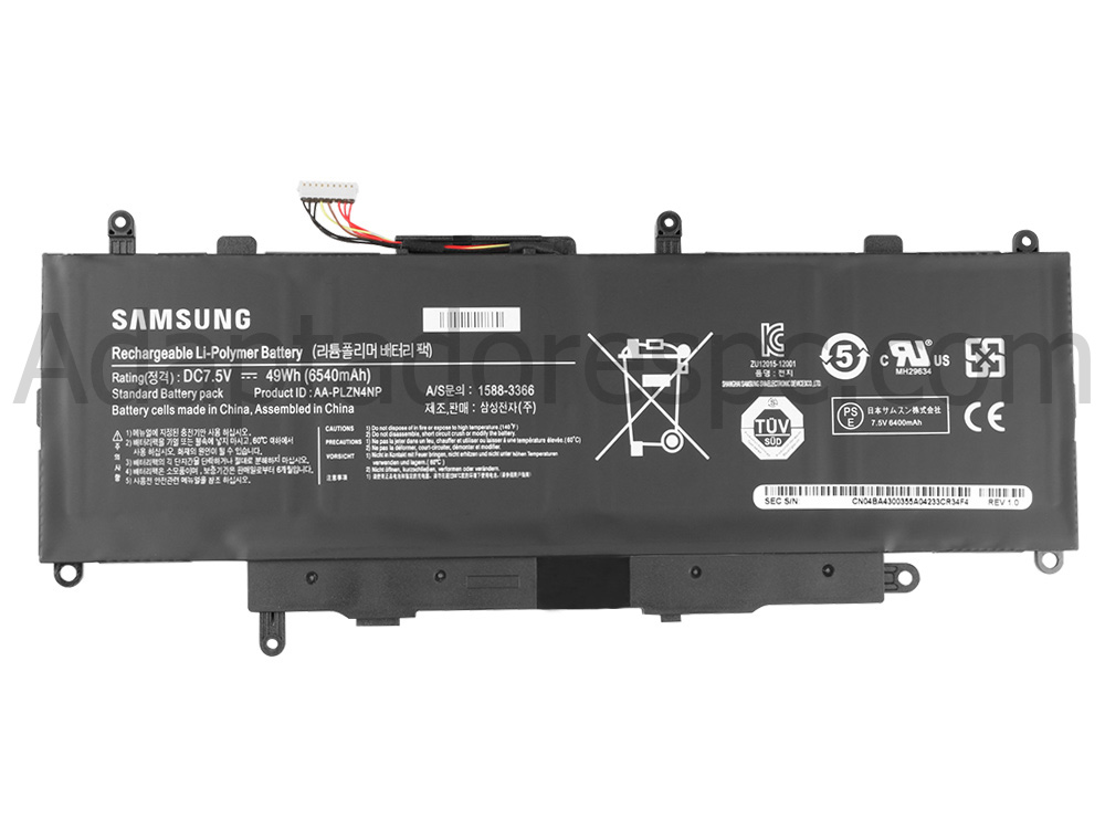 49Whr Samsung BA43-00352A CS-SXE700NB XE700T1C Original Bateria