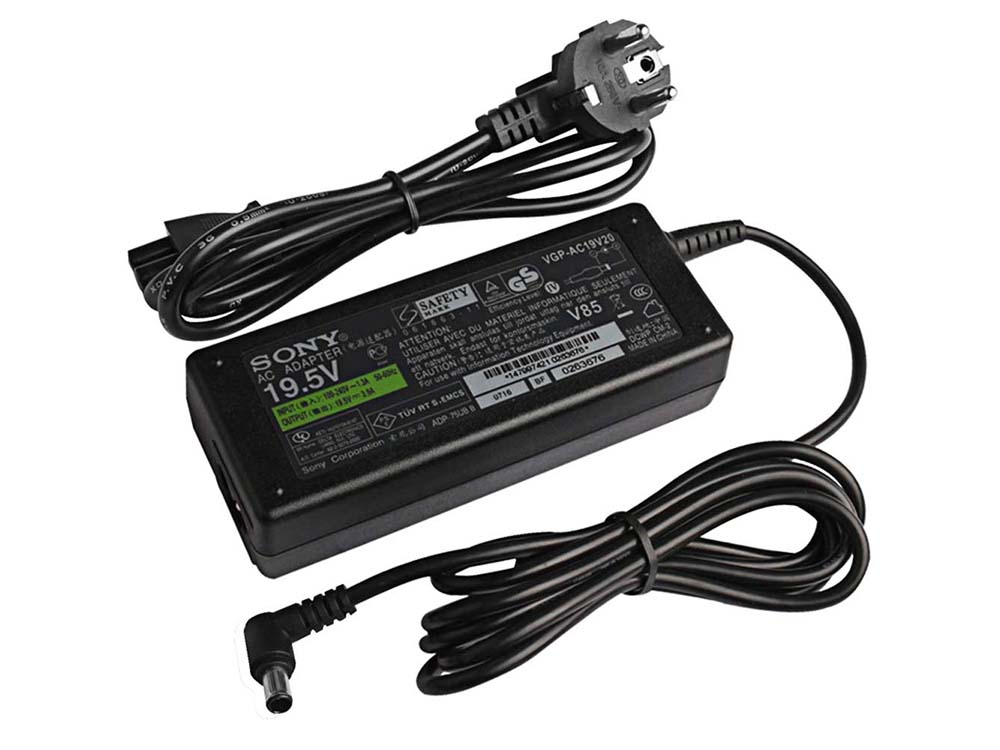 Adaptador AC Carregador Original Sony Vaio SVE151D11T 75W + Cabo