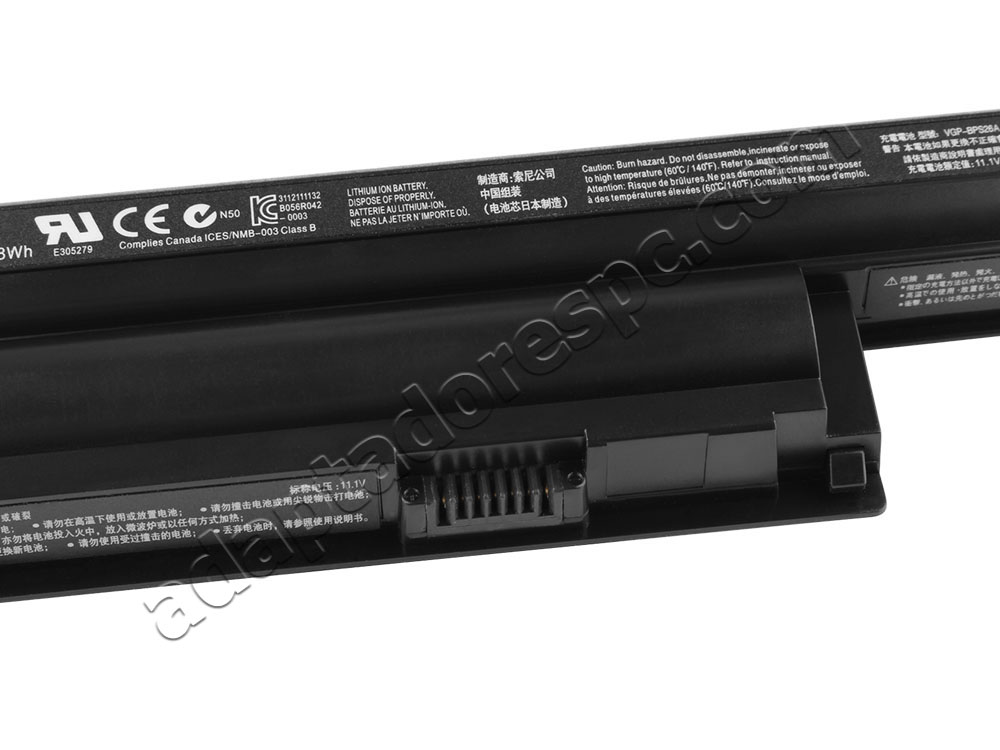 Original Bateria Sony VGP-BPS26A VGP-BPS26 VGP-BPL26 5200mAh 58Wh 6 Células