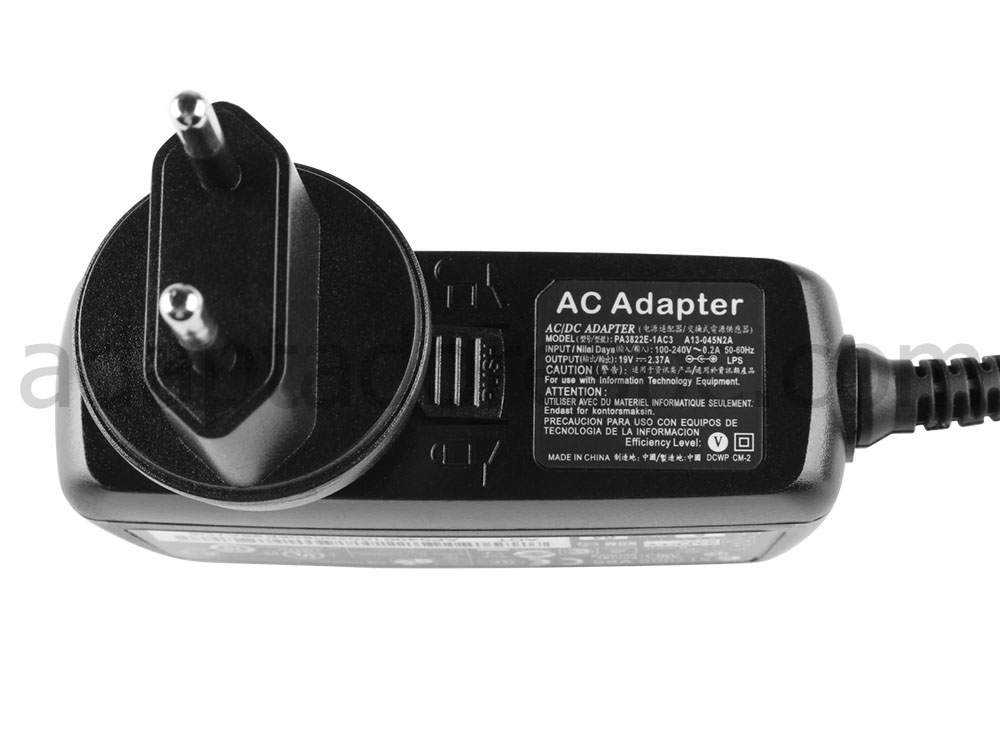 45W Toshiba A045R002L Original Adaptador AC Carregador