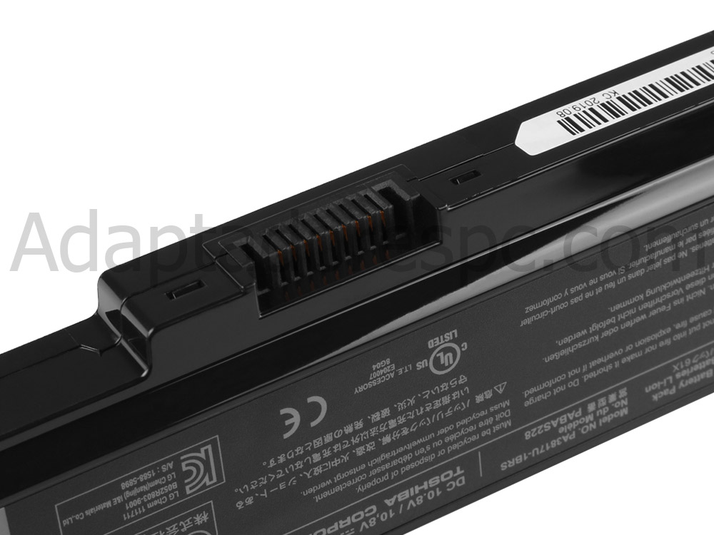 4200mAh Toshiba PA3818U-1BRS PA3819U-1BAS PA3819U-1BRS Bateria