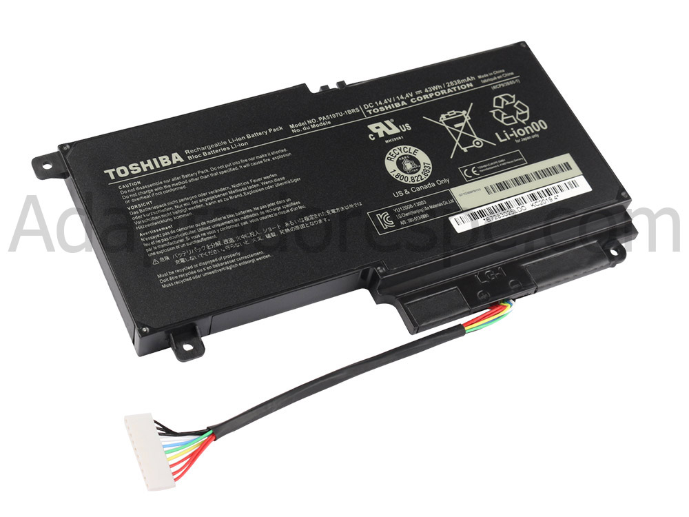 Original Bateria Toshiba Satellite L50-A I3111 2838mAh 43Wh