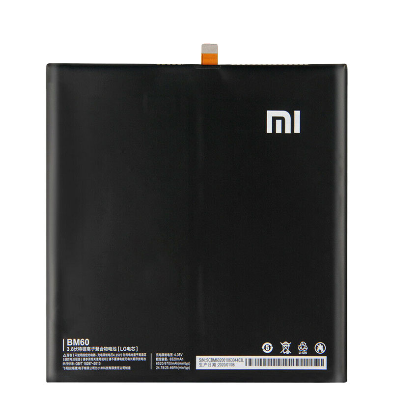 Original Bateria Xiaomi Mipad 7.9 6520mAh 23.71Wh