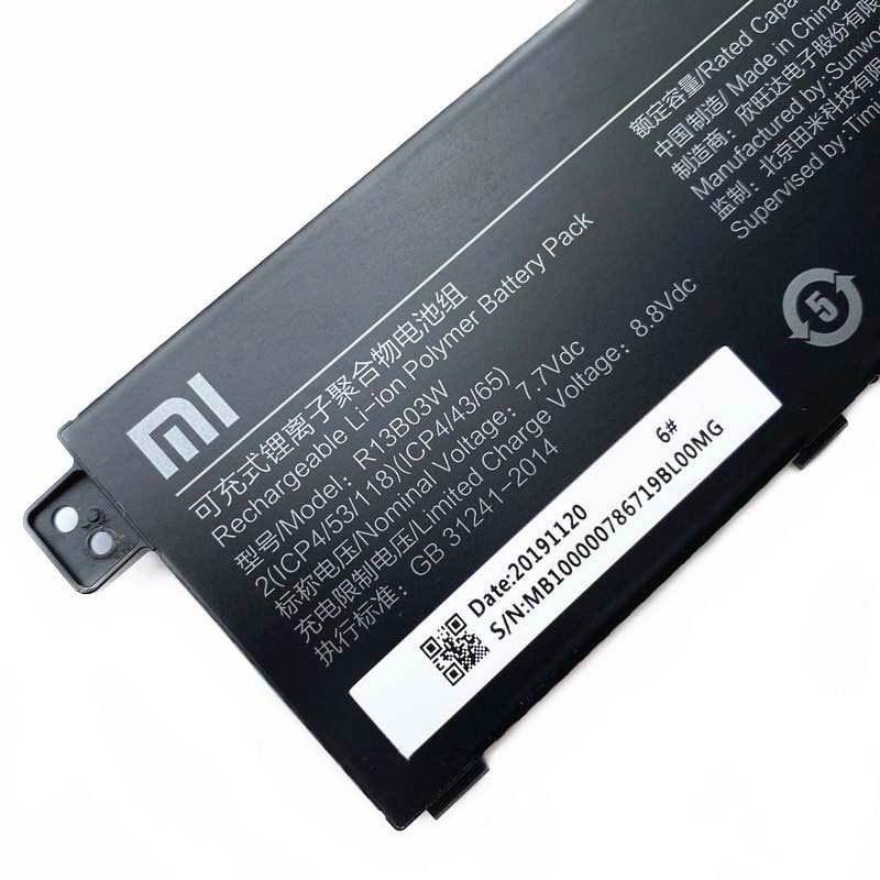 Original Bateria Xiaomi R13B03W 5200mAh 40Wh